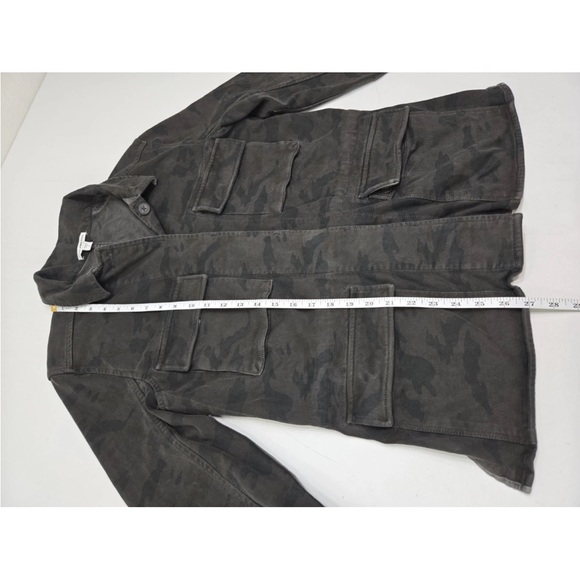 STANDARD JAMES PERSE Camo Military Jacket Pockets Size 4/ XL US Womens - Picture 9 of 9